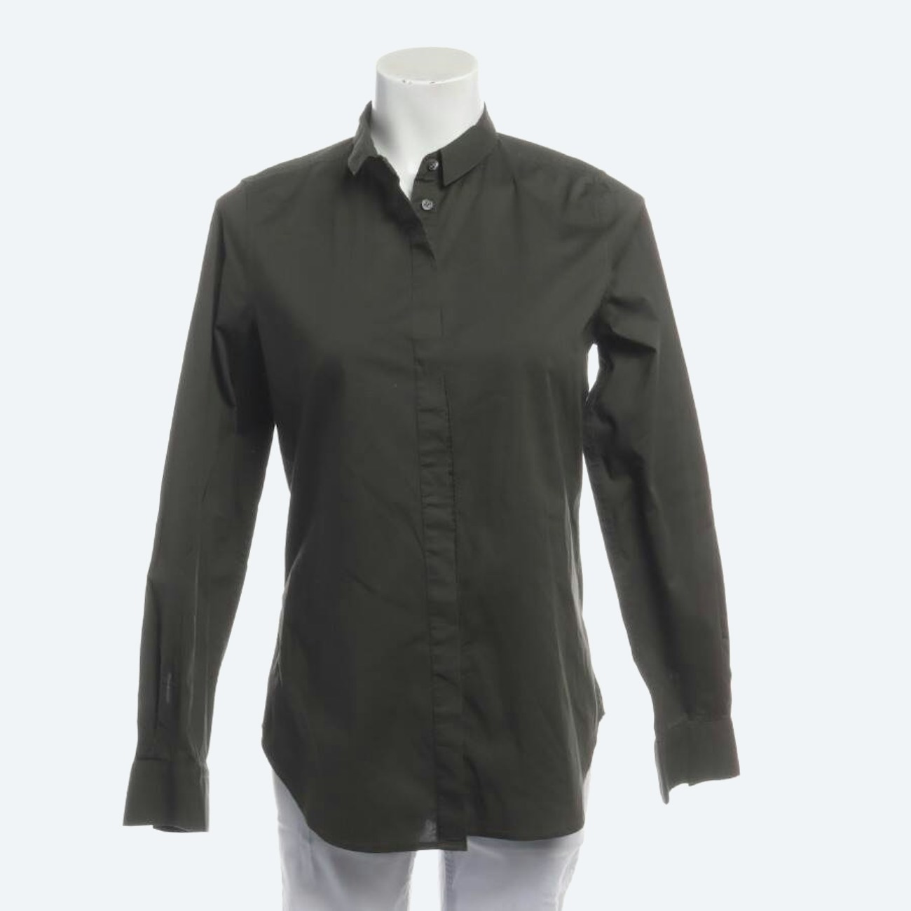 Image 1 of Shirt S Dark Green in color Green | Vite EnVogue