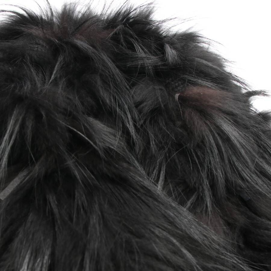 Image 3 of Fur Cardigan S Black in color Black | Vite EnVogue