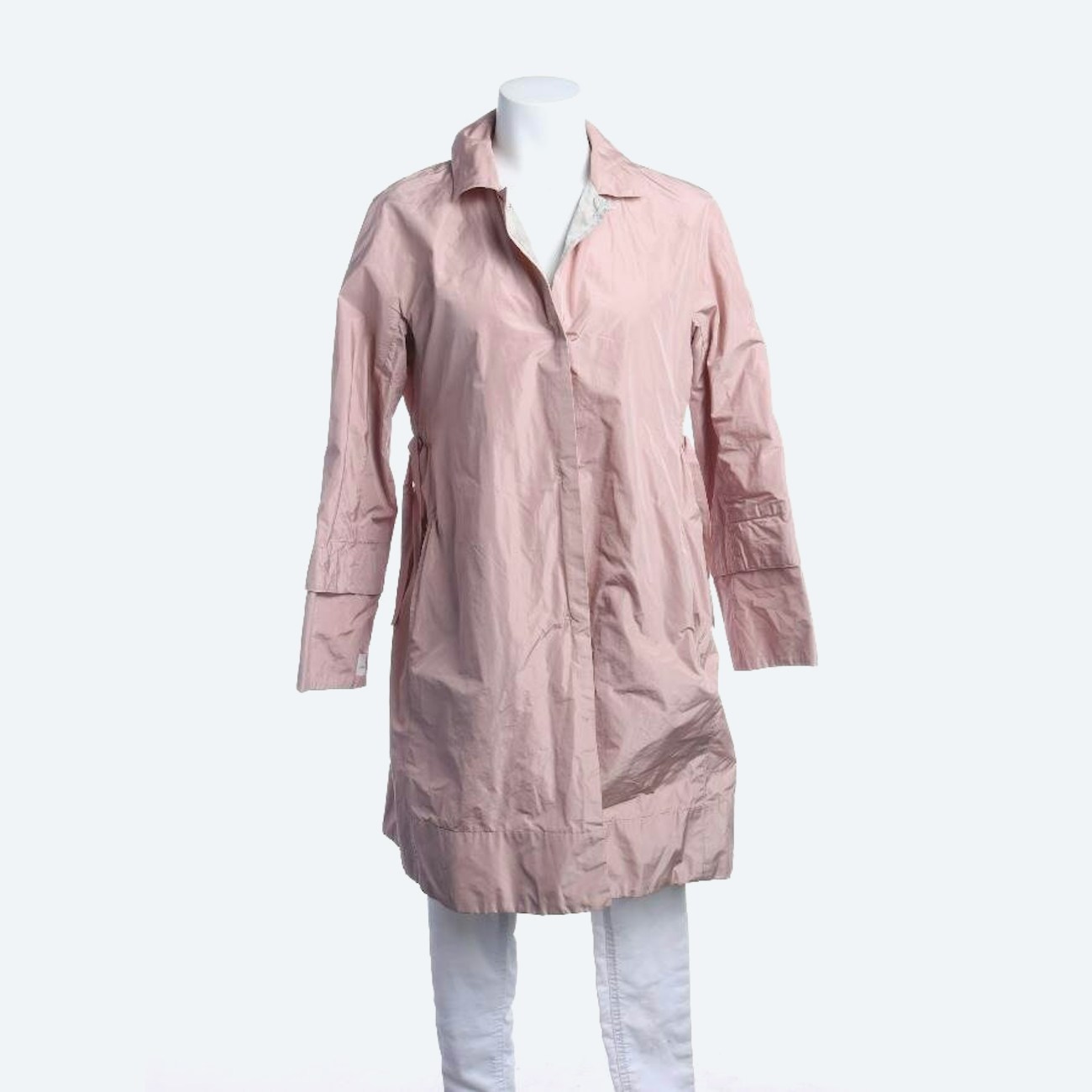 Image 1 of Reversible Coat 42 Light Pink in color Pink | Vite EnVogue