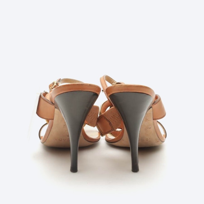 Image 3 of Heeled Sandals EUR 36 Light Brown in color Brown | Vite EnVogue