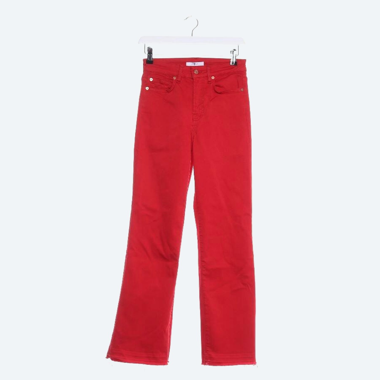 Bild 1 von Jeans Bootcut W27 Rot in Farbe Rot | Vite EnVogue