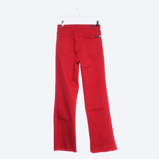 Image 2 of Jeans Bootcut W27 Red in color Red | Vite EnVogue