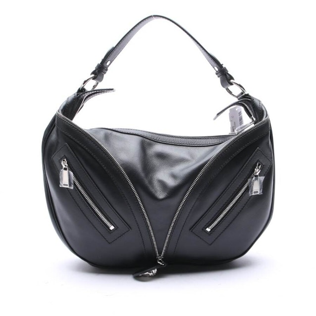 Image 1 of Black Repeat Hobo Handbag Black | Vite EnVogue