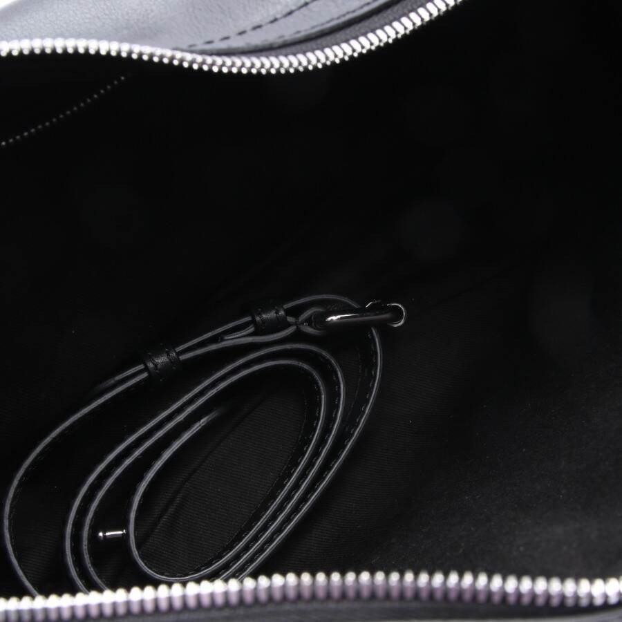 Image 5 of Black Repeat Hobo Handbag Black in color Black | Vite EnVogue