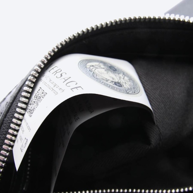 Image 7 of Black Repeat Hobo Handbag Black in color Black | Vite EnVogue