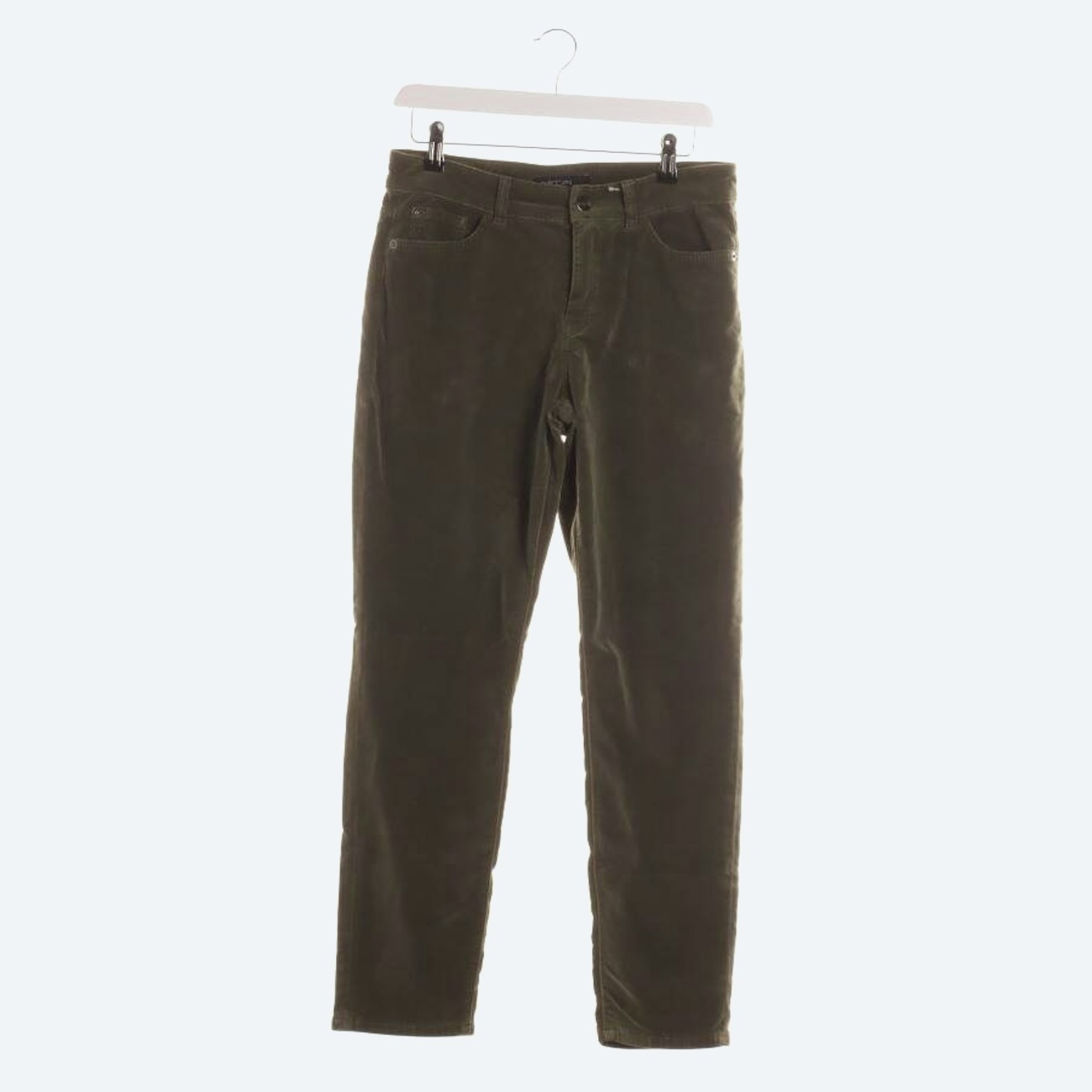 Image 1 of Trousers 38 Dark Green in color Green | Vite EnVogue