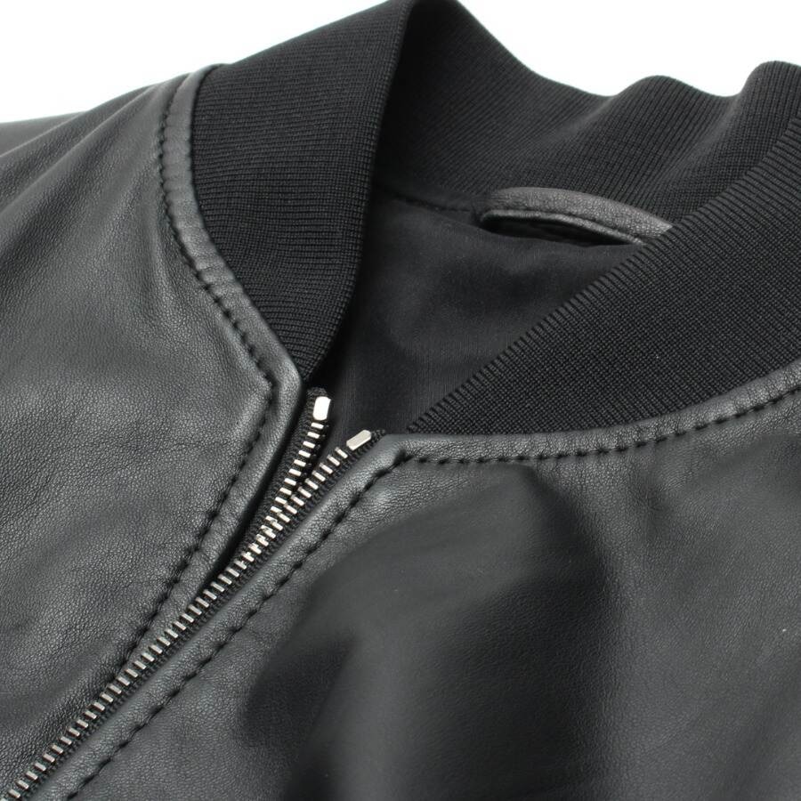 Image 3 of Leather Jacket 50 Black in color Black | Vite EnVogue