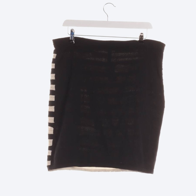 Image 2 of Silk Skirt 42 Black in color Black | Vite EnVogue