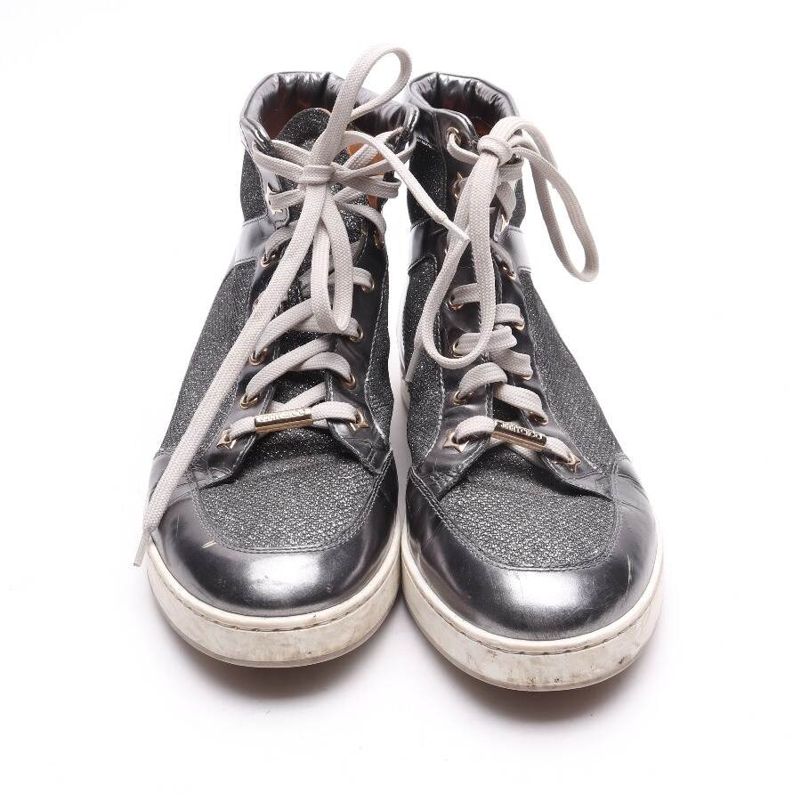 Image 2 of High-Top Sneakers EUR 38.5 Silver in color Metallic | Vite EnVogue