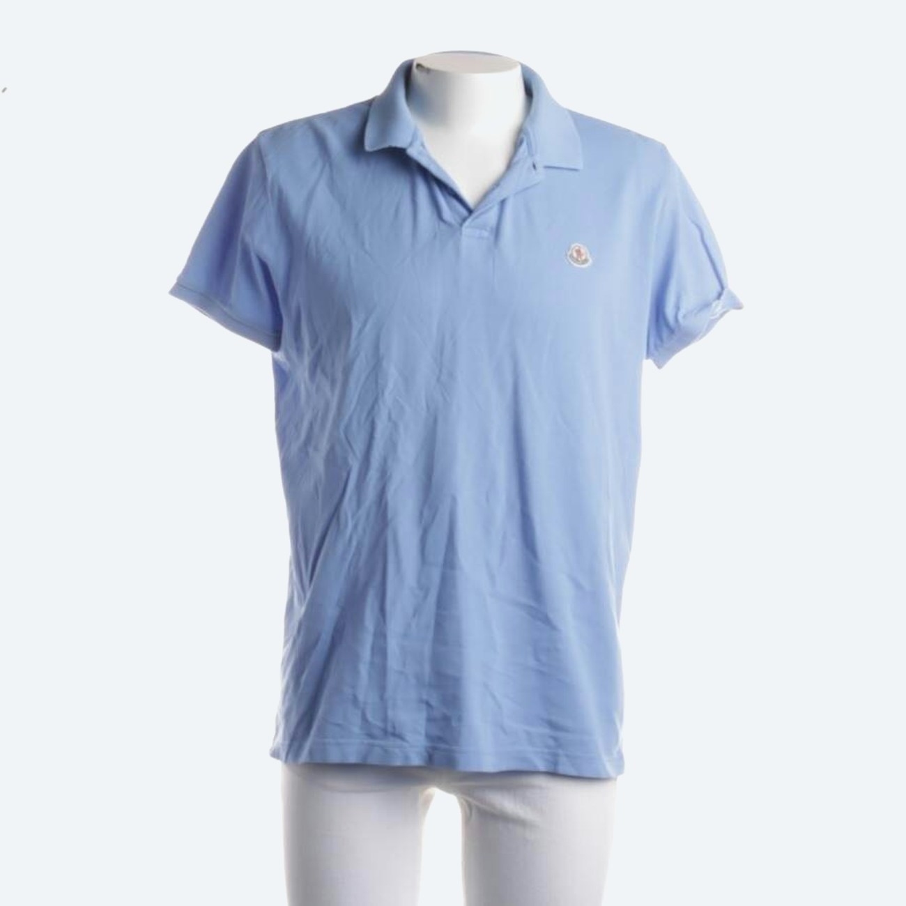 Image 1 of Polo Shirt 2XL Light Blue in color Blue | Vite EnVogue