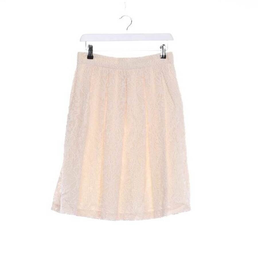 Image 1 of Skirt 38 Cream in color White | Vite EnVogue