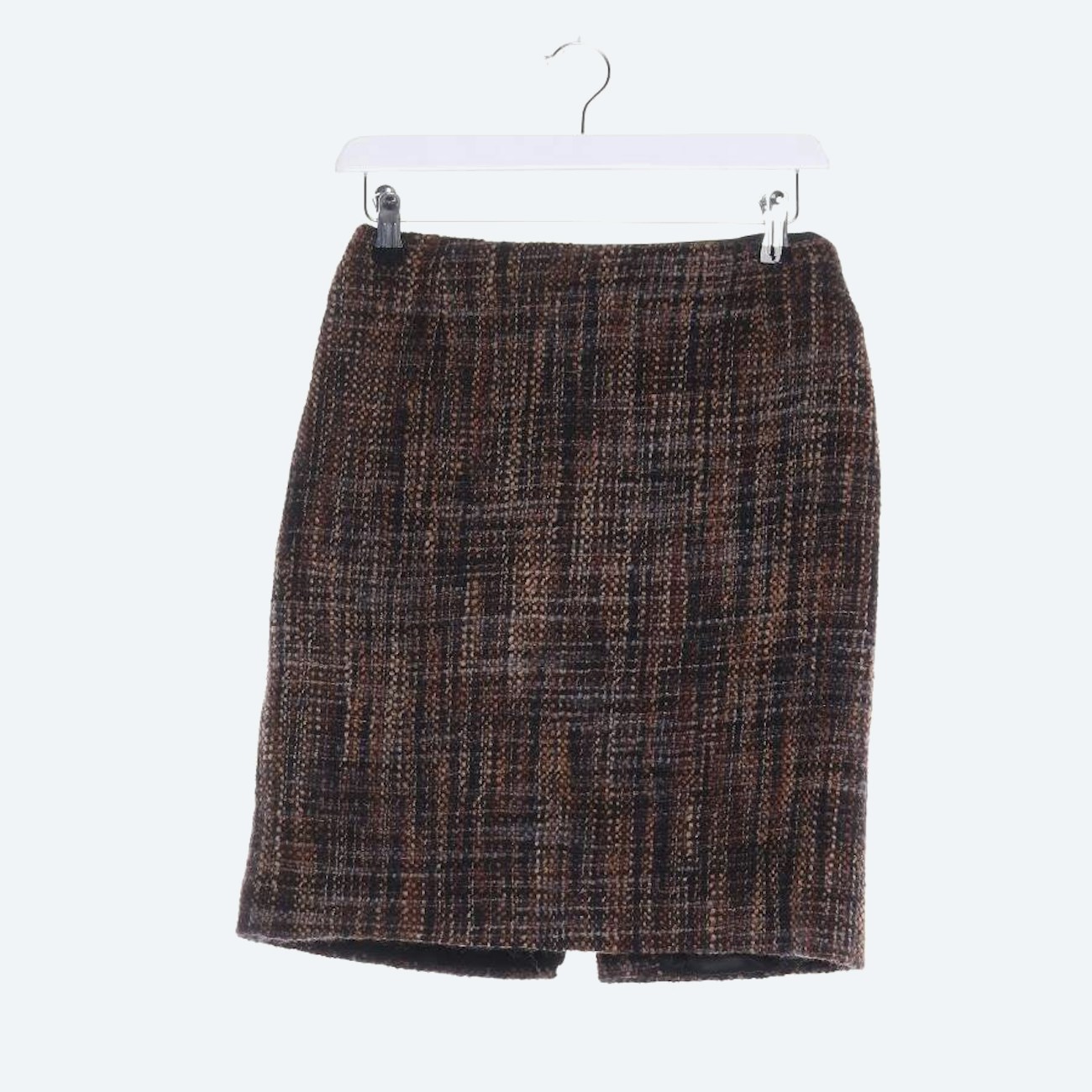 Image 1 of Wool Skirt 32 Brown in color Brown | Vite EnVogue