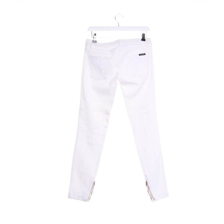 Image 2 of Jeans Skinny 32 White in color White | Vite EnVogue