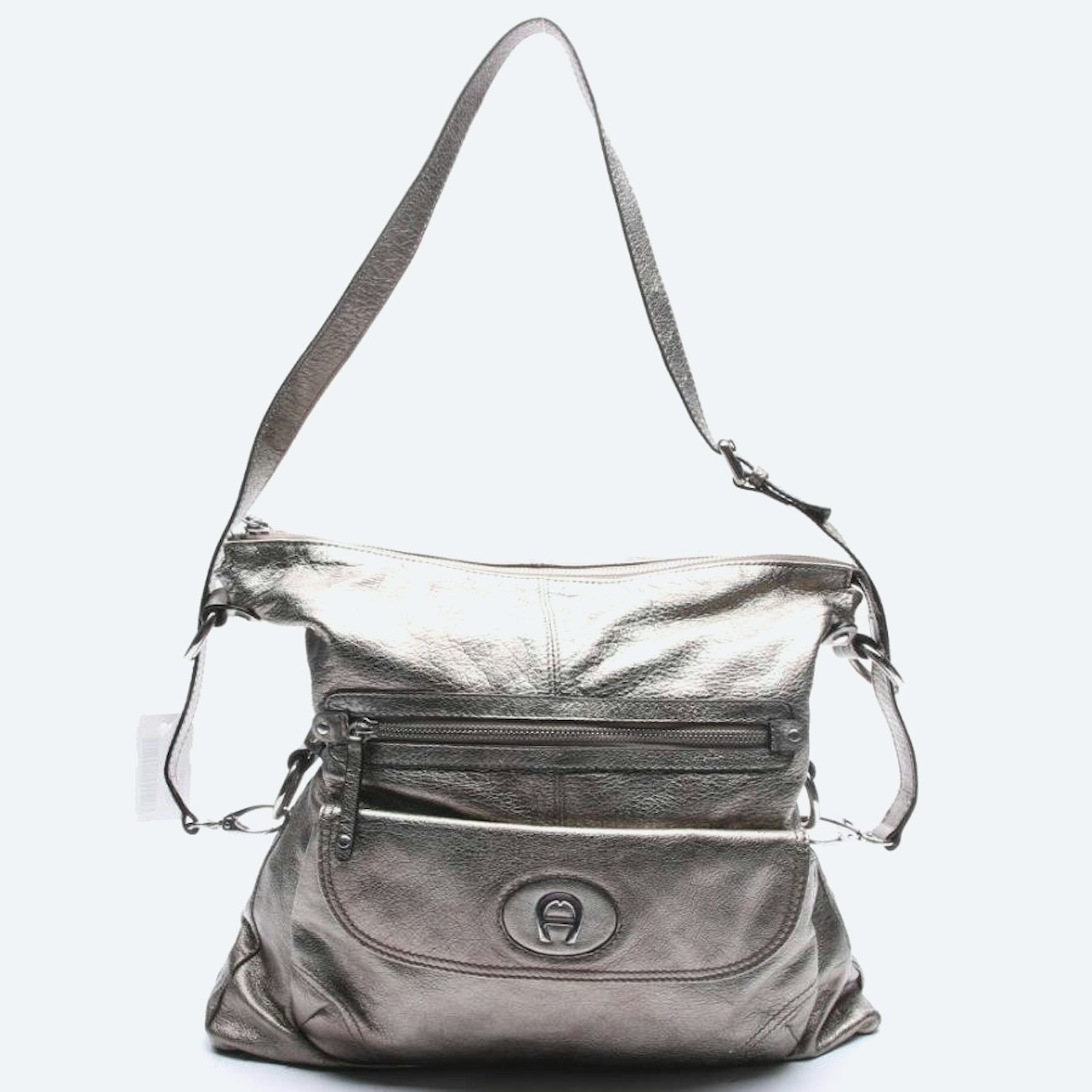 Image 1 of Shoulder Bag Silver in color Metallic | Vite EnVogue