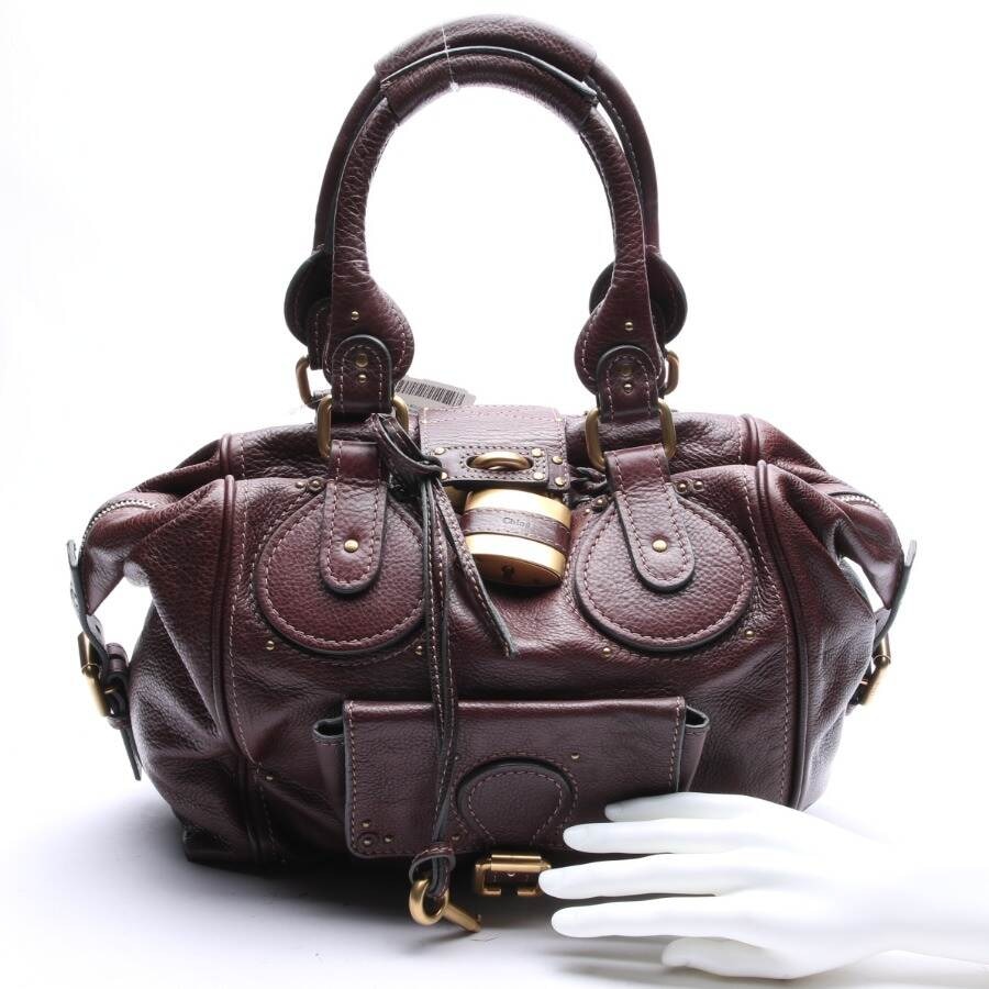Image 4 of Paddington Shoulder Bag Dark Brown in color Brown | Vite EnVogue