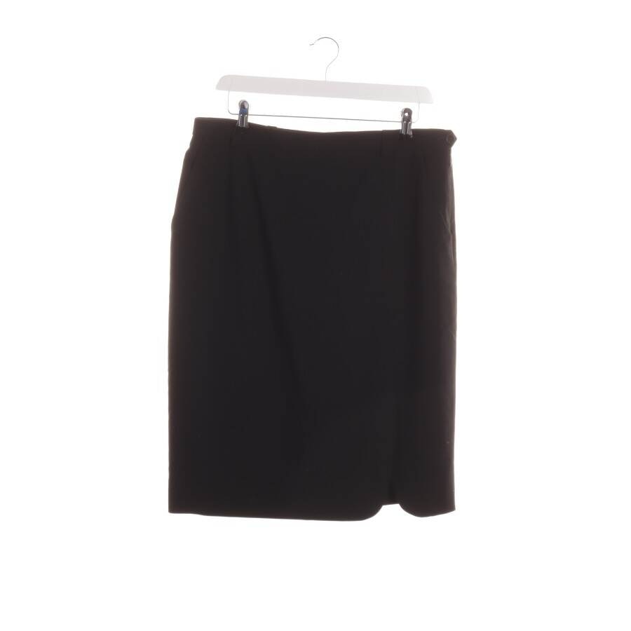 Image 1 of Wool Skirt 48 Black in color Black | Vite EnVogue