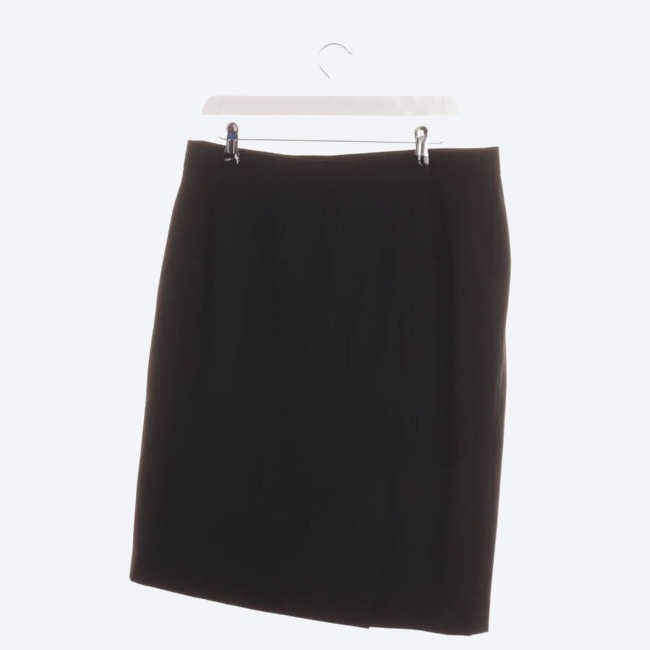 Image 2 of Wool Skirt 42 Black in color Black | Vite EnVogue
