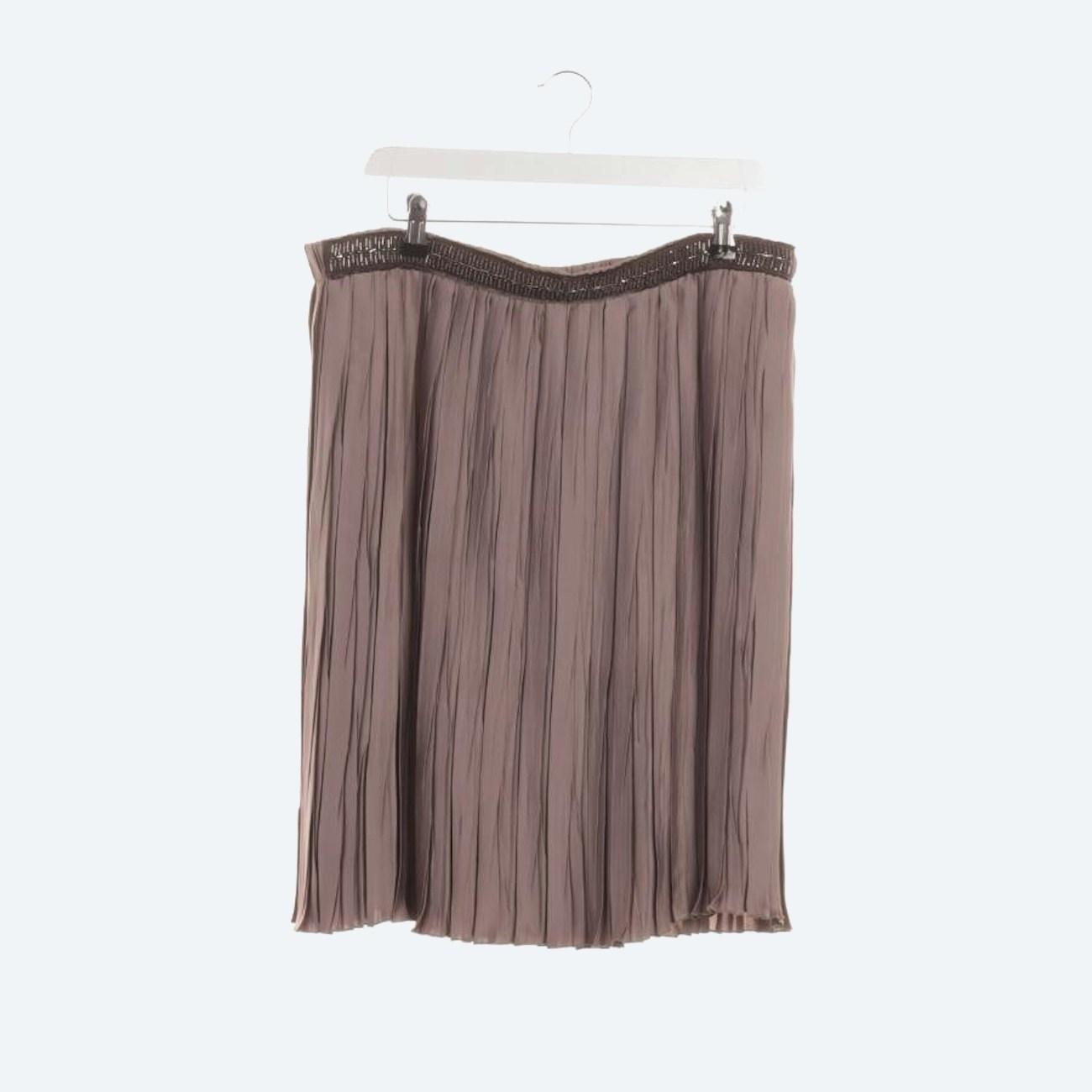 Image 1 of Skirt 42 Camel in color Brown | Vite EnVogue
