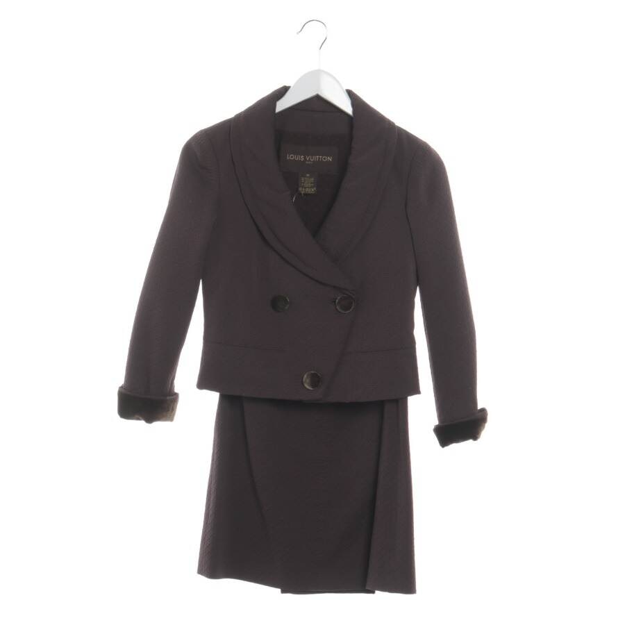 Image 1 of Skirt Suit 34 Dark Brown in color Brown | Vite EnVogue