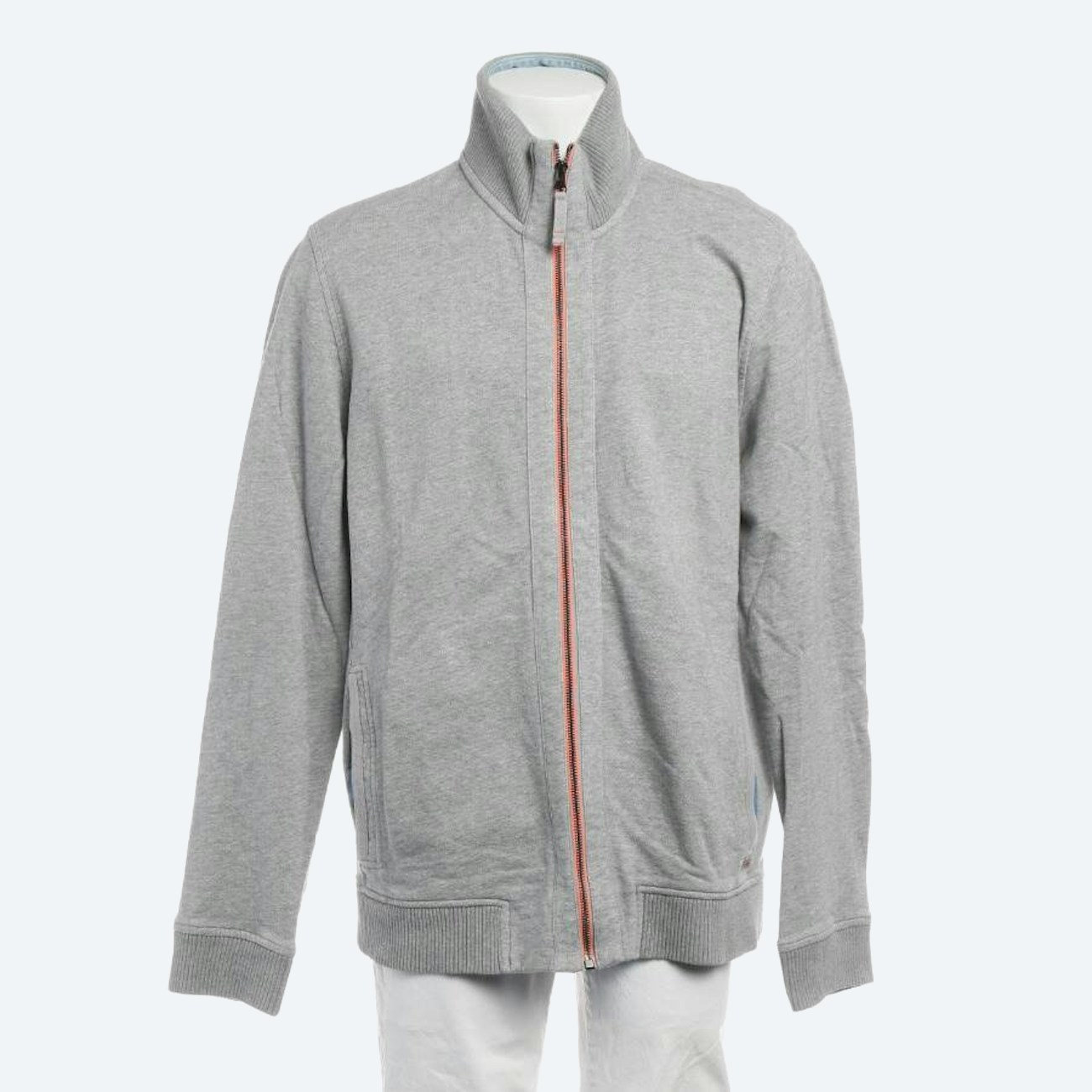 Image 1 of Sweat Jacket 2XL Light Gray in color Gray | Vite EnVogue