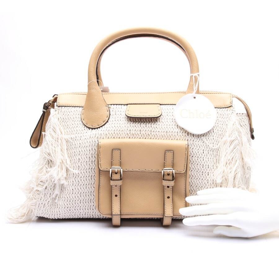 Image 4 of edith Handbag Beige in color White | Vite EnVogue