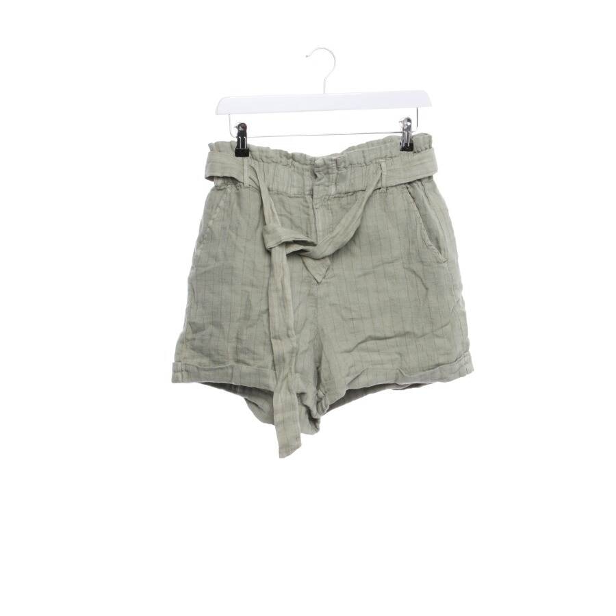 Image 1 of Linen Shorts 36 Green in color Green | Vite EnVogue