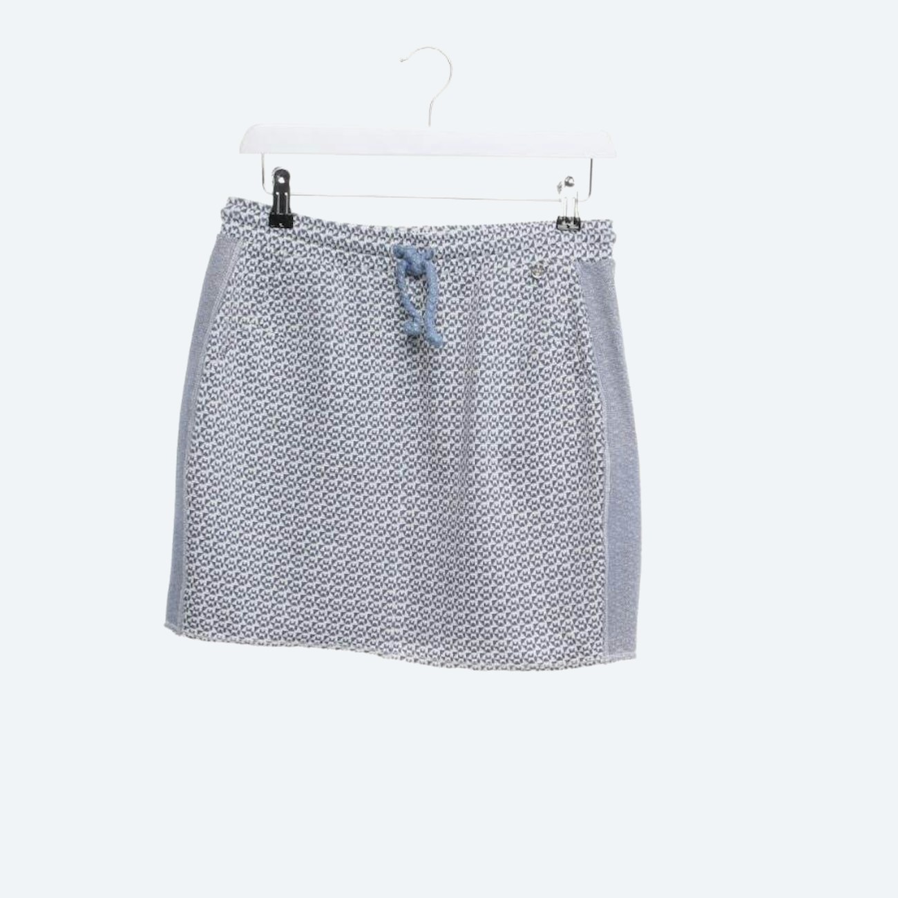 Image 1 of Mini Skirt M Light Blue in color Blue | Vite EnVogue