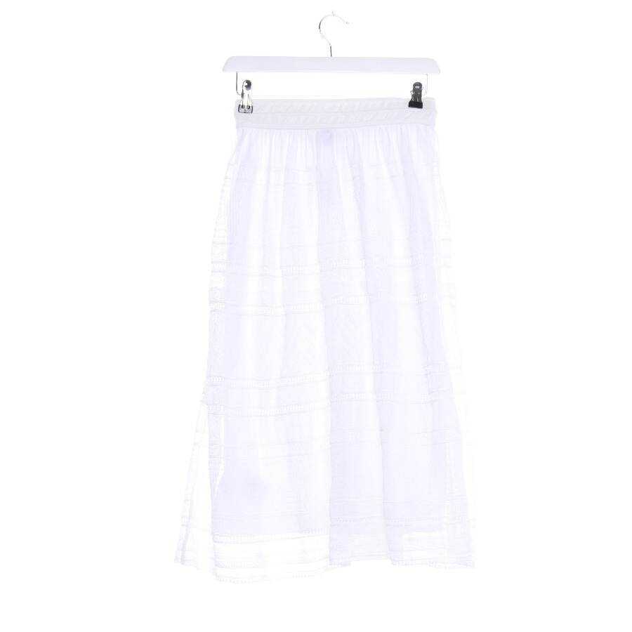 Image 2 of Skirt 34 White in color White | Vite EnVogue