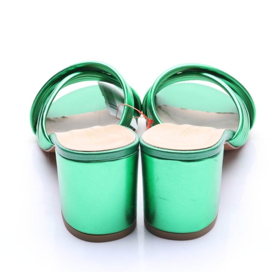 Image 3 of Heeled Sandals EUR38 Green in color Green | Vite EnVogue