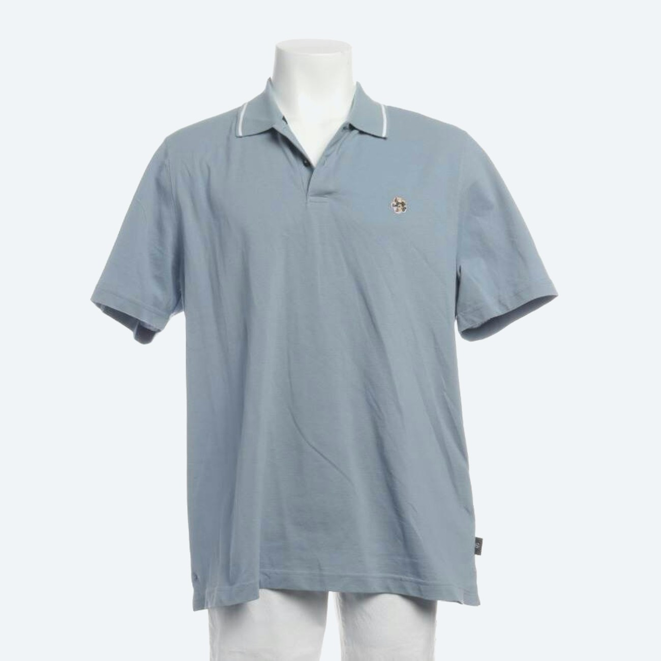 Image 1 of Polo Shirt 52 Blue in color Blue | Vite EnVogue