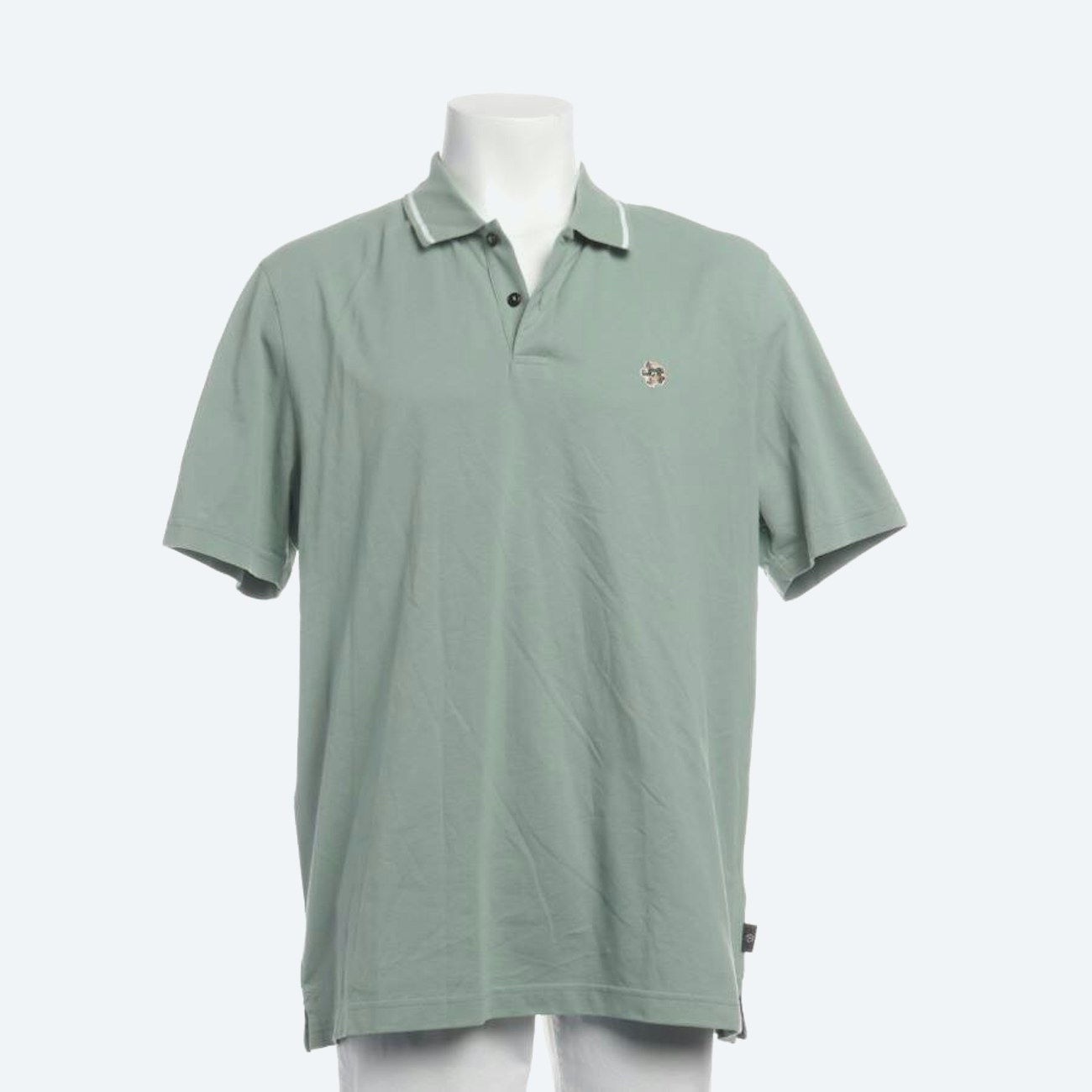 Image 1 of Polo Shirt 52 Light Green in color Green | Vite EnVogue