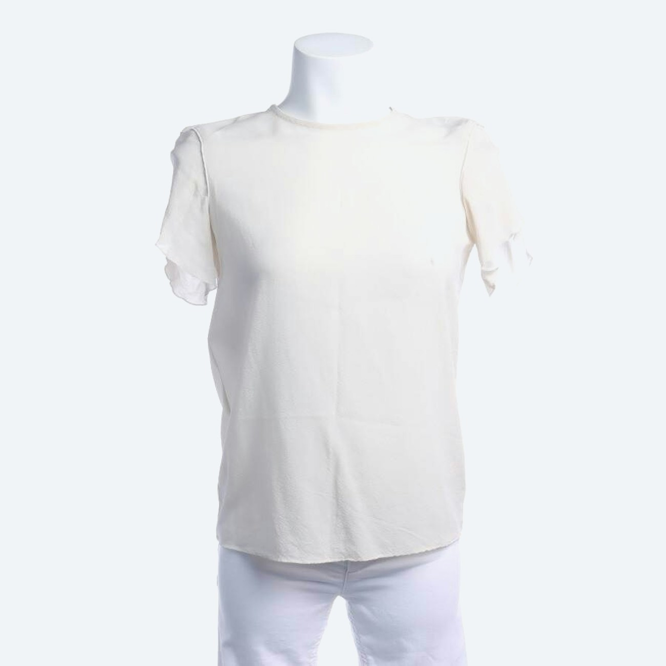 Image 1 of Shirt 34 Beige in color White | Vite EnVogue