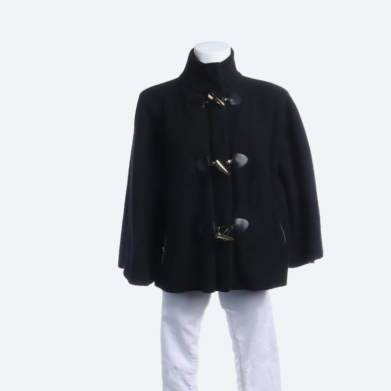 Image 1 of Wool Jacket XS Black in color Black | Vite EnVogue