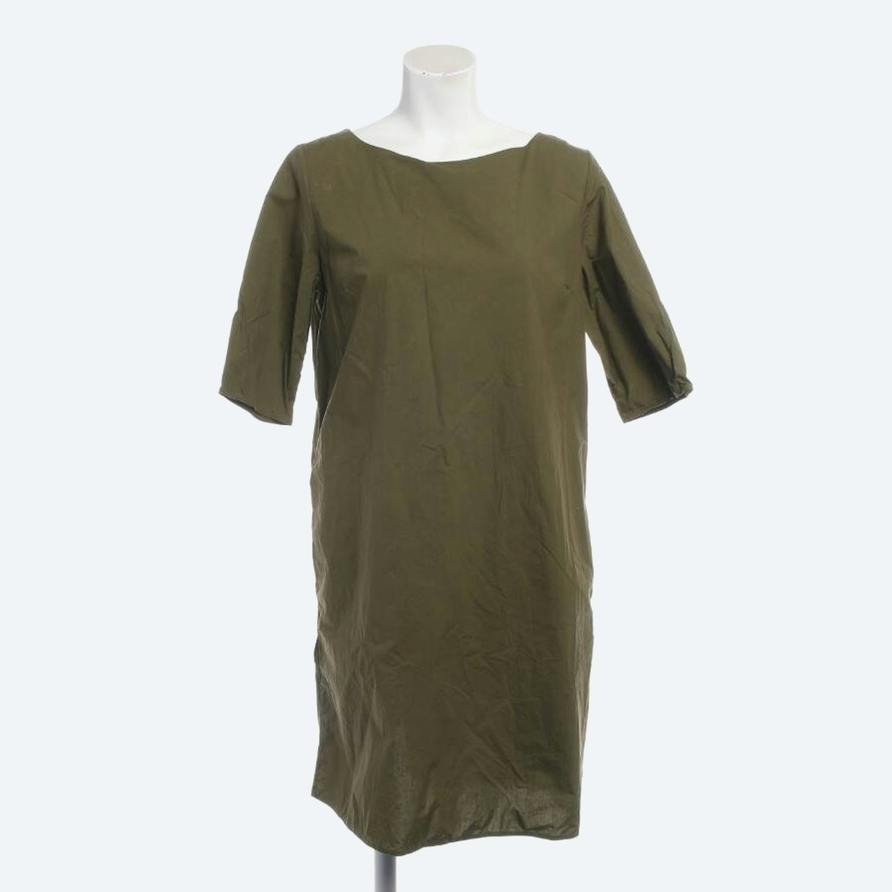 Image 1 of Dress 40 Olive Green in color Green | Vite EnVogue