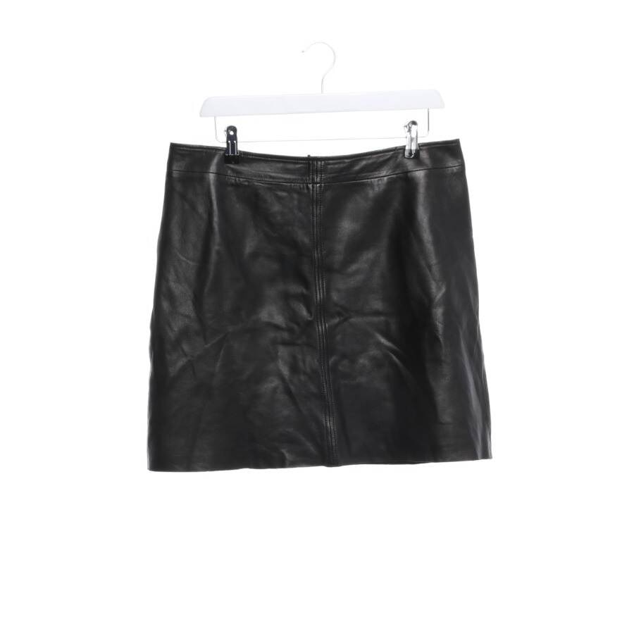 Image 1 of Leather Skirt 40 Black in color Black | Vite EnVogue