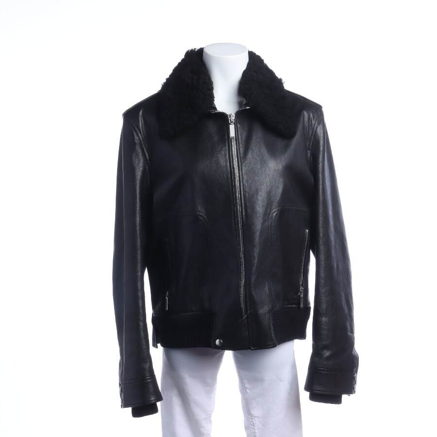 Image 1 of Leather Jacket 54 Black in color Black | Vite EnVogue