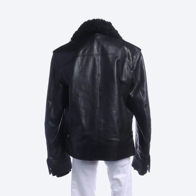 Image 2 of Leather Jacket 54 Black in color Black | Vite EnVogue