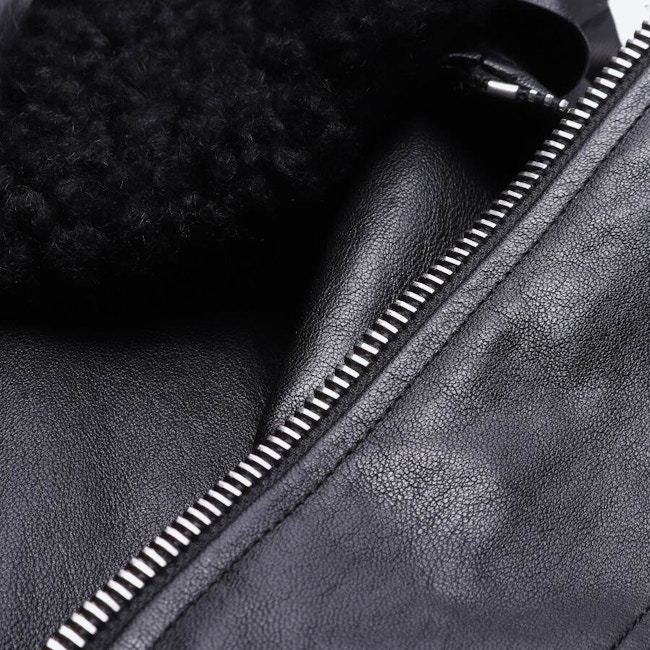 Image 5 of Leather Jacket 54 Black in color Black | Vite EnVogue