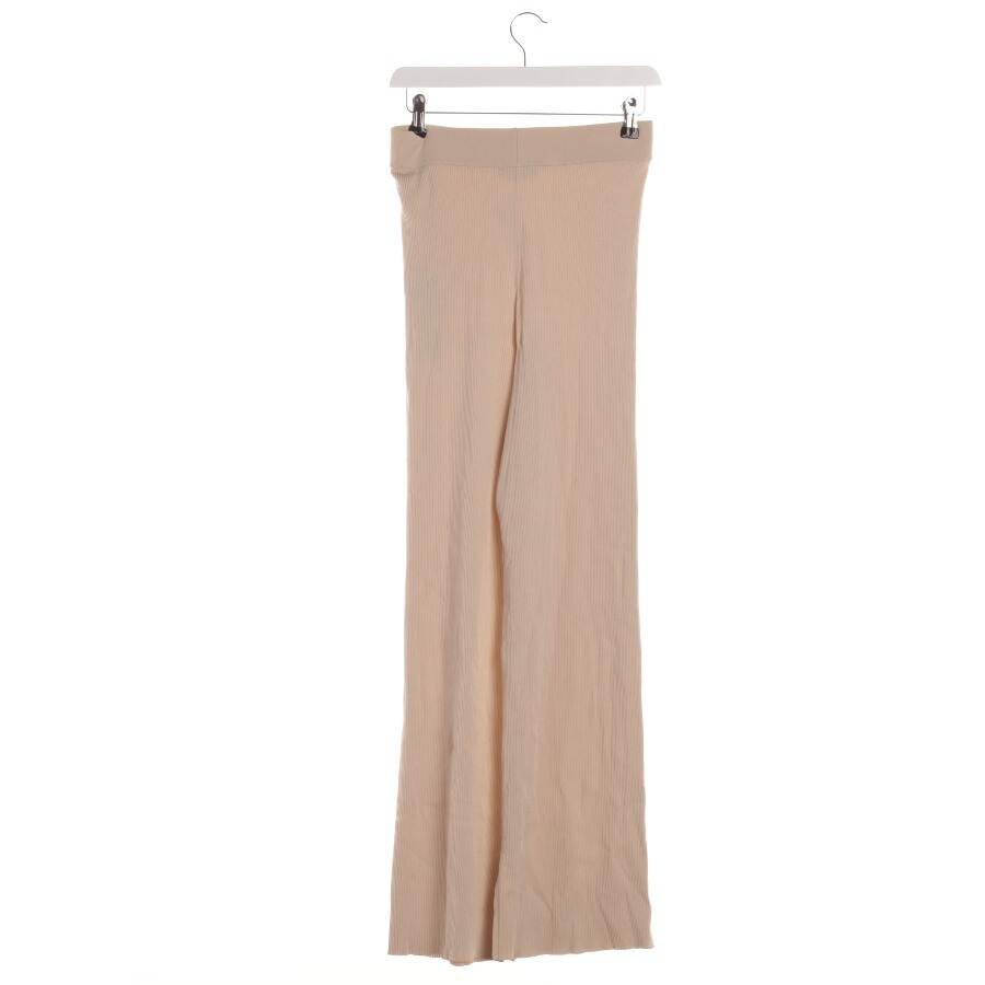 Image 2 of Trousers M Beige in color White | Vite EnVogue