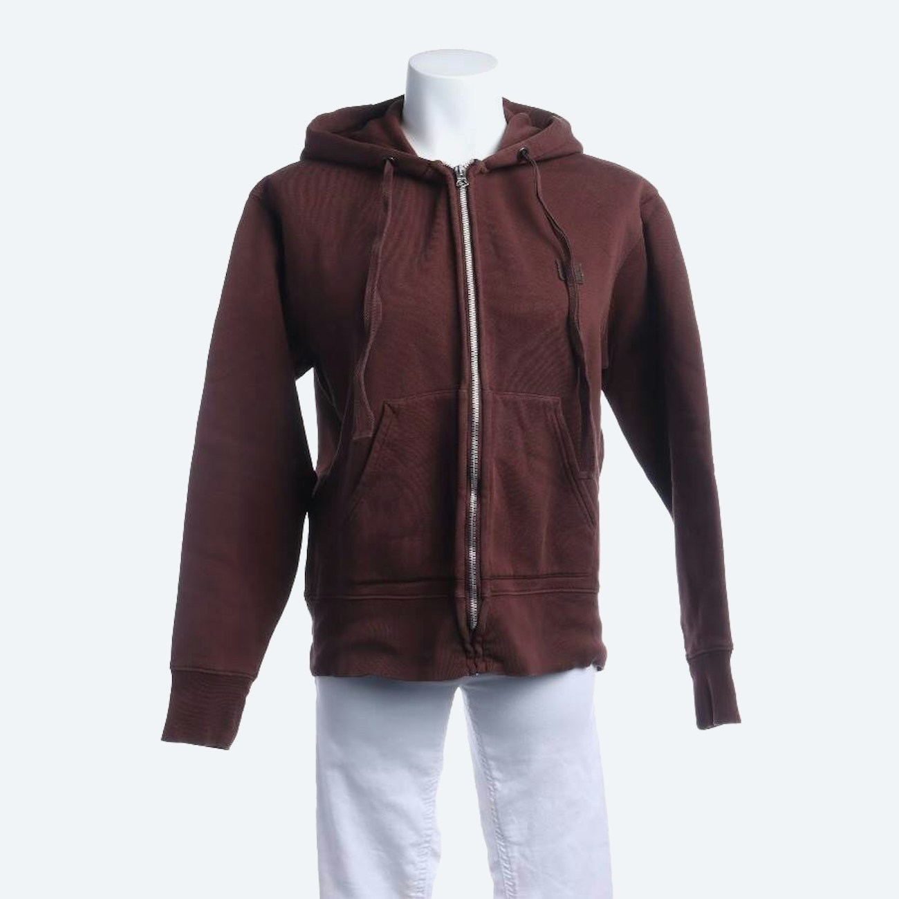 Image 1 of Sweat Jacket XS Brown in color Brown | Vite EnVogue
