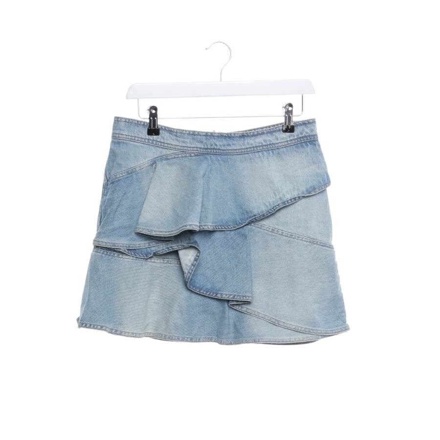 Image 1 of Mini Skirt 38 Light Blue in color Blue | Vite EnVogue