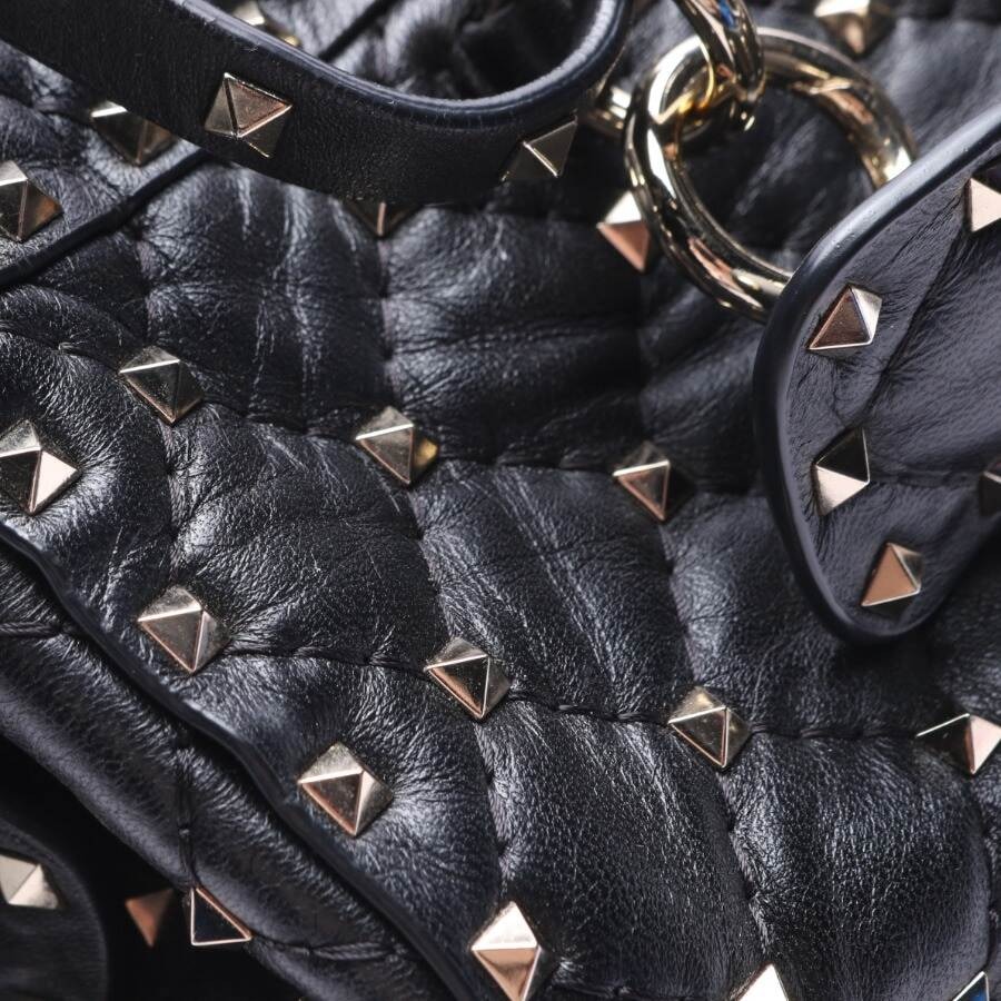 Image 6 of Rockstud Handbag Black in color Black | Vite EnVogue