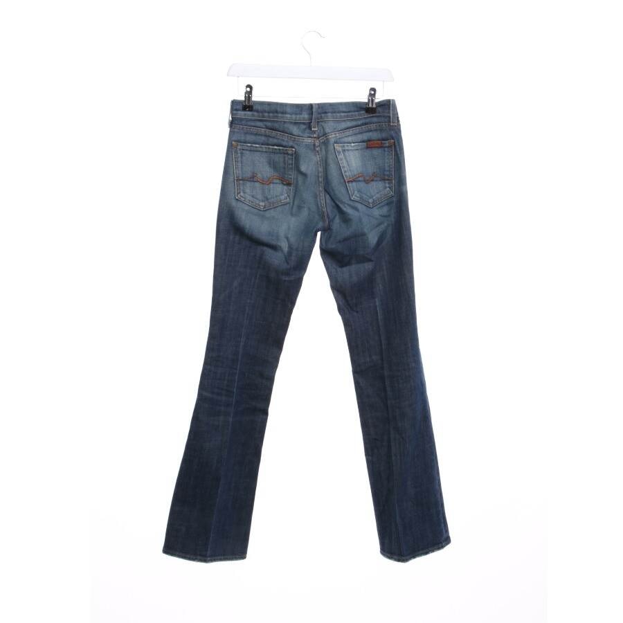 Image 2 of Jeans Flared W26 Navy in color Blue | Vite EnVogue