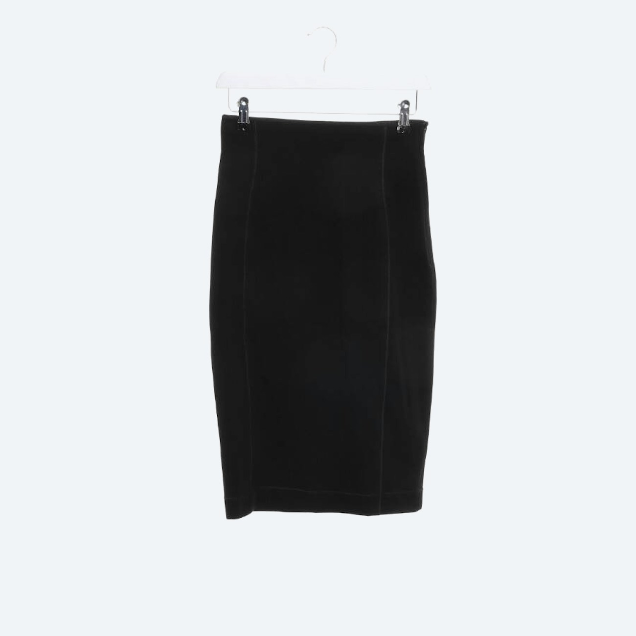 Image 1 of Skirt 36 Black in color Black | Vite EnVogue