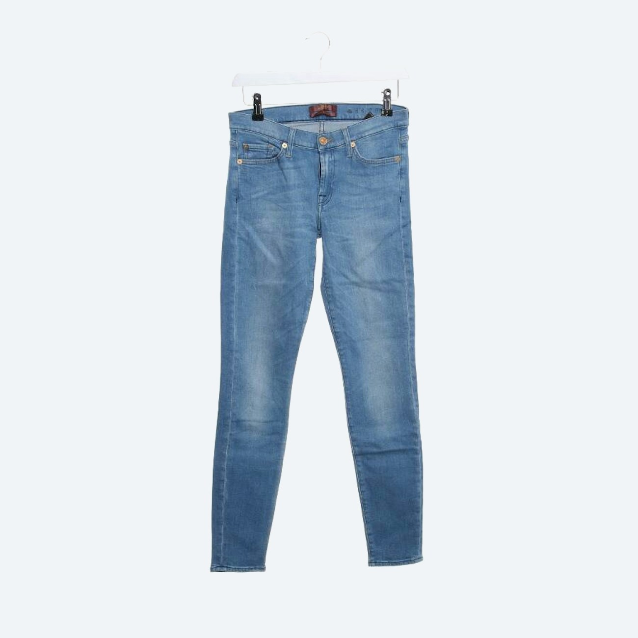 Image 1 of Jeans Skinny W28 Light Blue in color Blue | Vite EnVogue