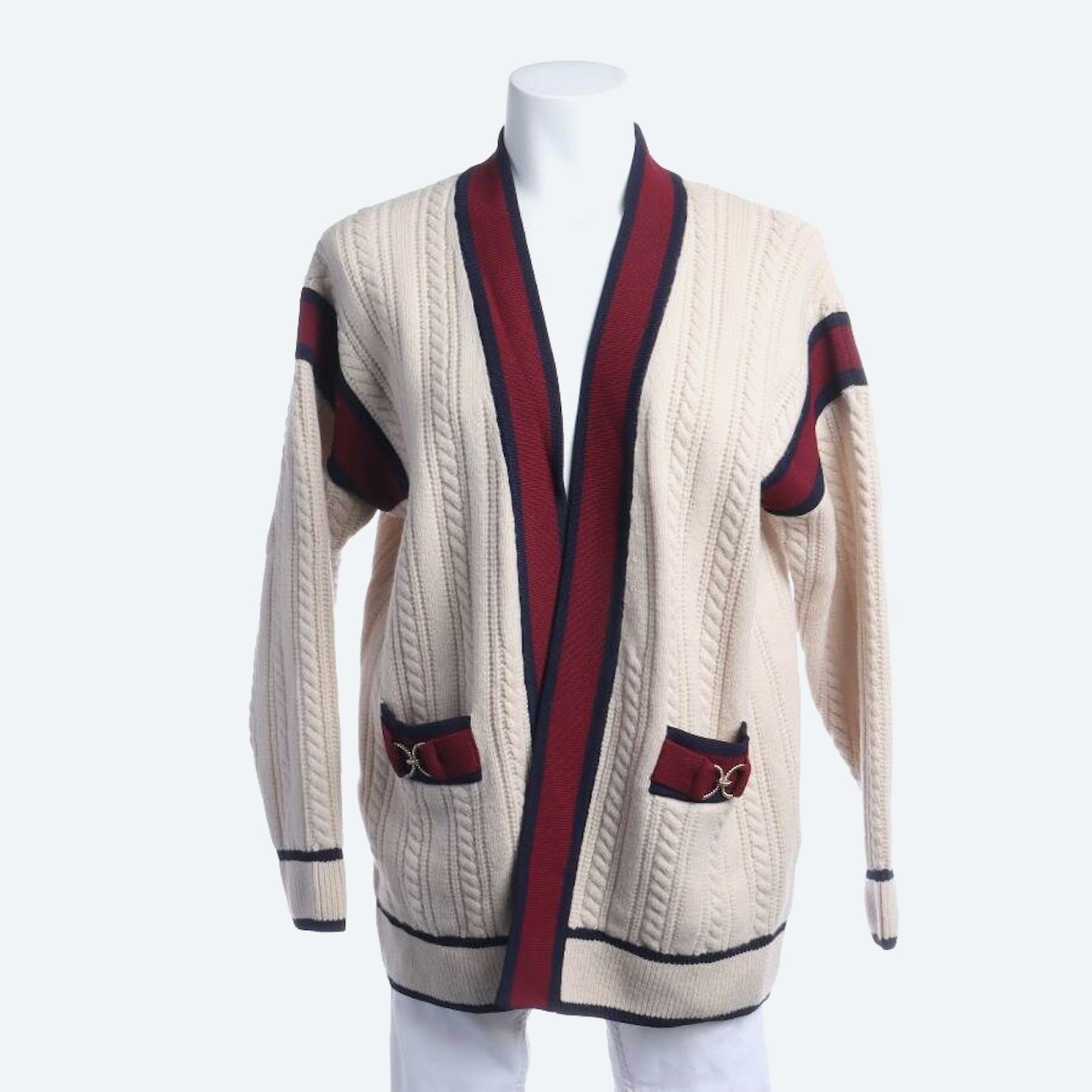Image 1 of Wool Cardigan 36 Multicolored in color Multicolored | Vite EnVogue