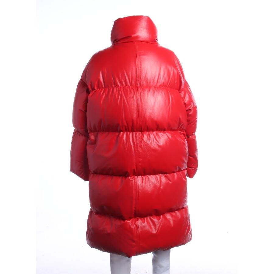Image 2 of Leather Coat M Red in color Red | Vite EnVogue