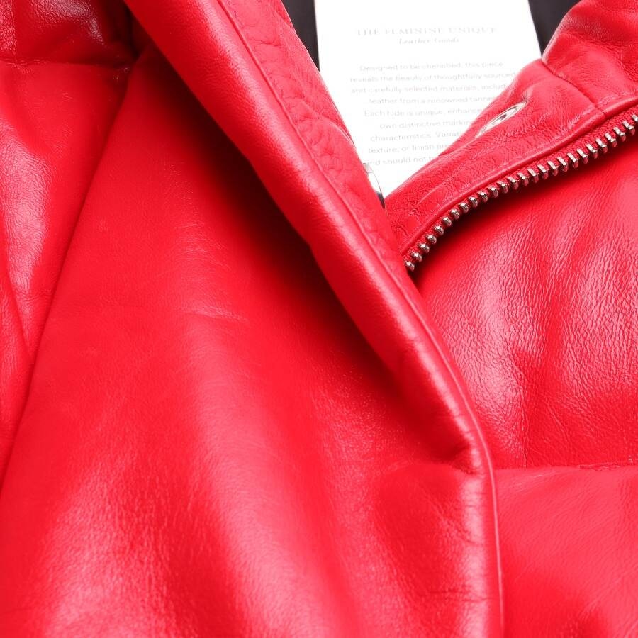 Image 3 of Leather Coat M Red in color Red | Vite EnVogue