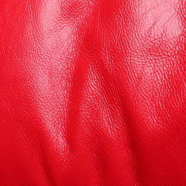 Image 5 of Leather Coat M Red in color Red | Vite EnVogue