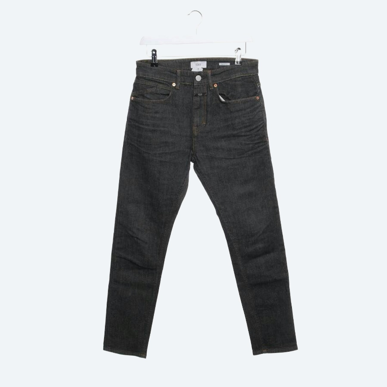 Image 1 of Jeans Straight Fit W29 Dark Gray in color Gray | Vite EnVogue